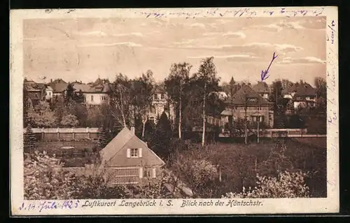 AK Langebrück i. S., Nlick nach der Höntschstrasse