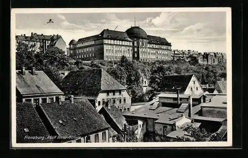 AK Flensburg, Blick zur Schule