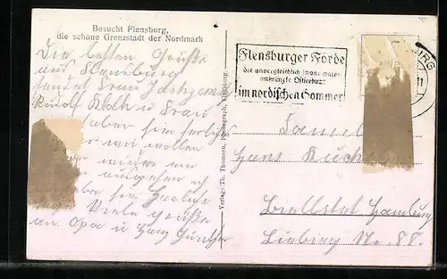 AK Flensburg, Blick zur Schule