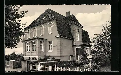 AK Bad Nenndorf, Hotel-Pension Haus Linden Meyer, Linden-Allee 32