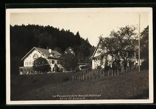 AK Les Brenets, La Pouponnière Neuchateloise at le Chatelard