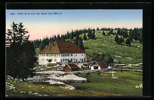 AK Cernier, Hotel de la Vue des Alpes