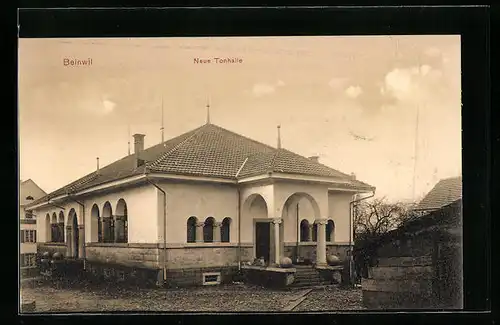 AK Beinwil, Neue Tonhalle, Gebäudeansicht