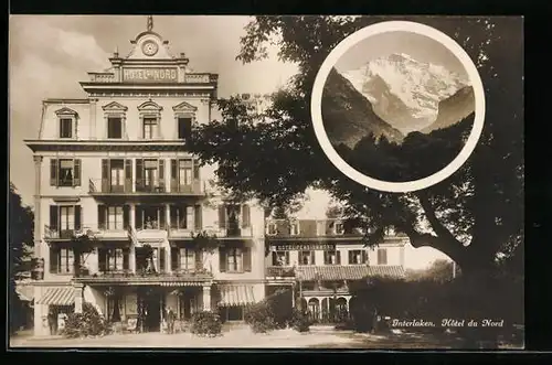 AK Interlaken, Hotel du Nord, Bergpartie