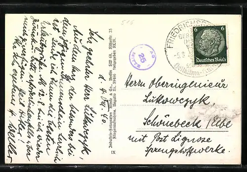 AK Friedrichsbrunn /Ostharz, Teilansicht