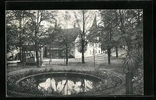 AK Bad Rehburg, An der Fontaine