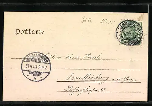 AK Bad Rehburg, Ortspartie