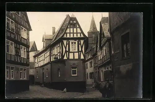 Foto-AK Alt-Braubach, Gasthaus Bauernschenke Eckfritz