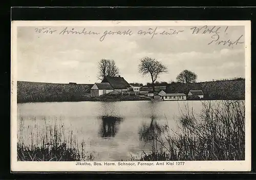 AK Kiel, Gasthaus Ilkathe von Herm. Schnoor