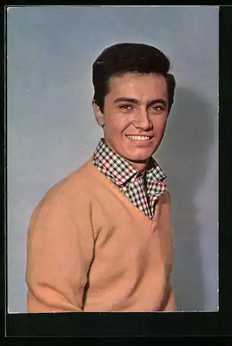 AK Musiker Rex Gildo lächelt in die Kamera