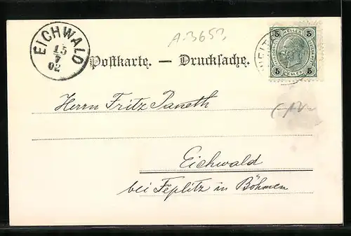 AK Weiten, Ortsansicht aus der Vogelschau