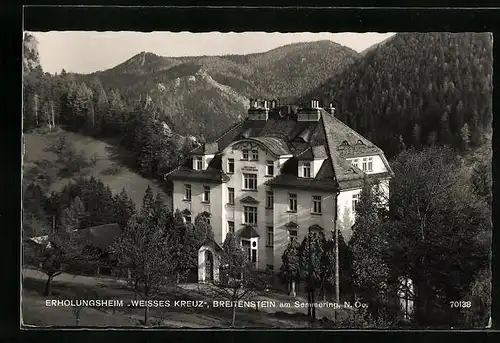 AK Breitenstein, Erholungsheim Weisses Kreuz