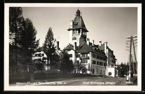 AK Semmering, Hotel Erzherzog Johann