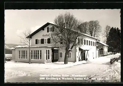 AK Kirchberg a. Wechsel, Gasthof-Pension Hofer Winklbauer