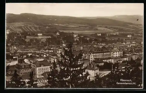 AK Pössneck / Thür., Gesamtansicht