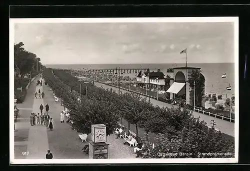 AK Bansin / Usedom, Strandpromenade