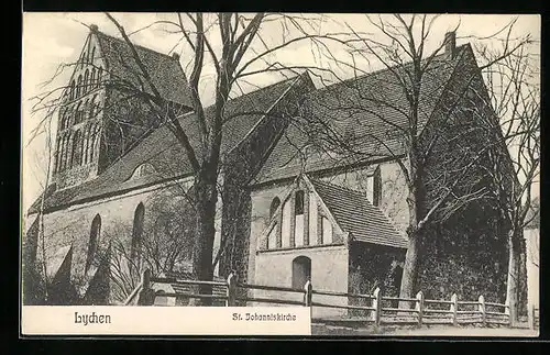 AK Lychen, St. Johanniskirche