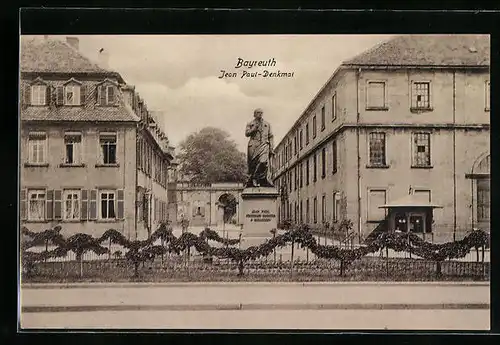 AK Bayreuth, Jean Paul-Denkmal