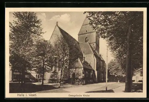 AK Halle i. Westf., Evangelische Kirche