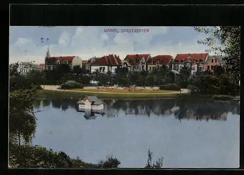 AK Wanne, Stadtgarten