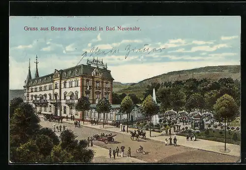AK Bad Neuenahr, Bonns Kronenhotel