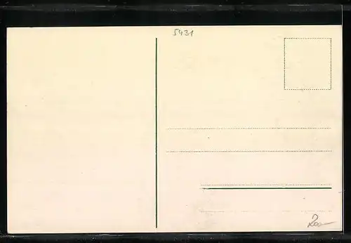 AK Kuchl, Marktplatz, Blick auf grossen und kleinen Göll