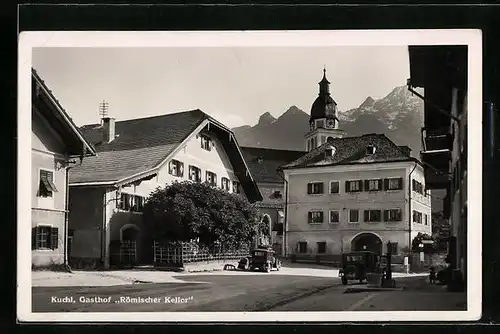 AK Kuchl, Gasthof Römischer Keller