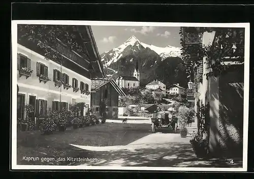 AK Kaprun, Ortspartie gegen das Kitzsteinhorn