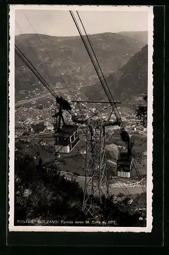 AK Bolzano, Funivia aerea M. Colle, Seilbahn