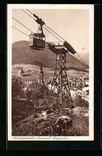 AK Mariazell, Seilschwebebahn Mariazell-Bürgeralpe