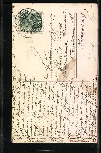 AK Rauchender Soldat mit Zigarre