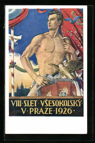AK Praze, VIII. Slet Vsesokolsky, V Praze 1926