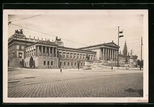 AK Wien, Parlament, Erbaut 1878-83