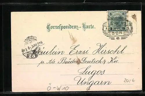 Lithographie Wien, Arsenal mit Grünanlagen