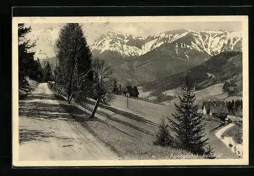 AK Reichenau, Strassenpartie