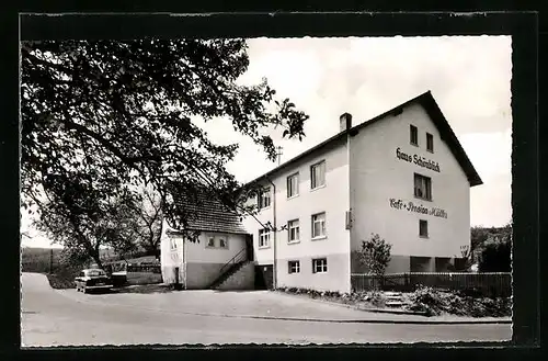 AK Güttersbach, Haus Schönblick, Cafe-Pension Müller