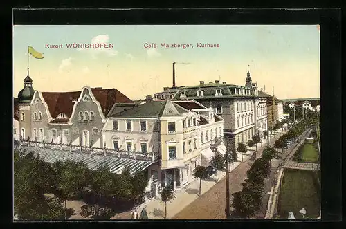 AK Wörishofen, Cafe Malzberger, Kurhaus