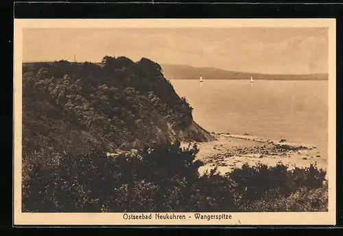 AK Neukuhren, Blick auf die Wangerspitze