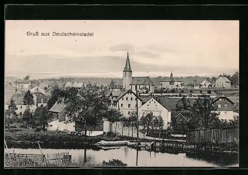 AK Deutscheinsiedel, Der Ort mit Kirche