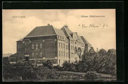 AK Schleswig, Partie an der höheren Mädchenschule