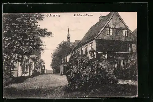 AK Schleswig, Partie am St. Johanniskloster
