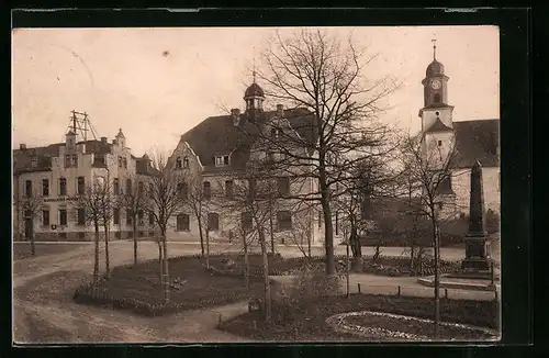 AK Zöblitz, Partie am Markt