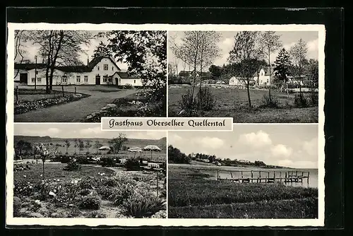 AK Selk bei Schleswig, Gasthaus Oberselker Quellental