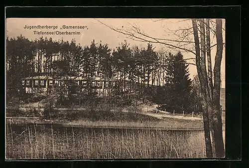 AK Tiefensee /Oberbarnim, Jugendherberge Gamensee