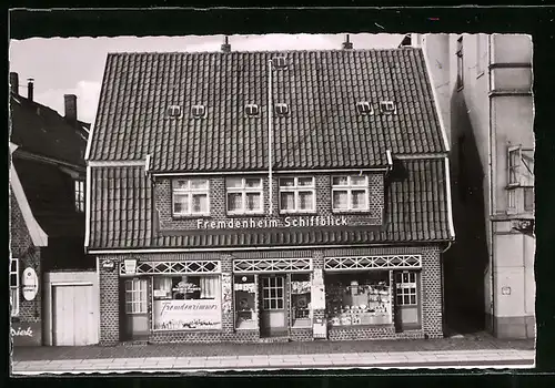 AK Cuxhaven, Haus Schiffblick, Inh.: Bertha Wolter