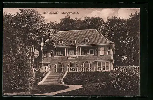 AK Schleswig, Gasthaus Stampfmühle