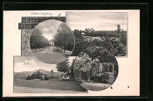 AK Segeberg, Motiv mit Kurpark