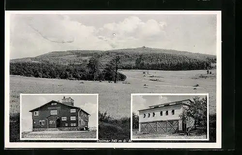 AK Dolmar, Charlottenhaus, Dolmarflugzeughalle