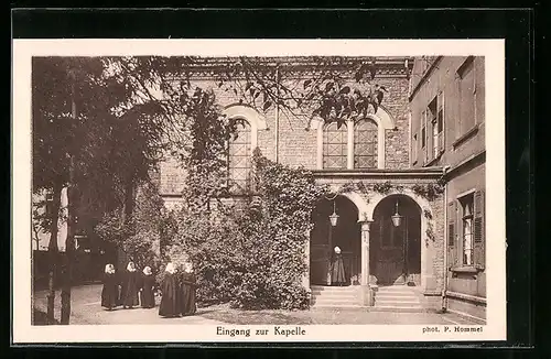 AK Karlsruhe, Ev. Diakonissenanstalt, Eingang zur Kapelle