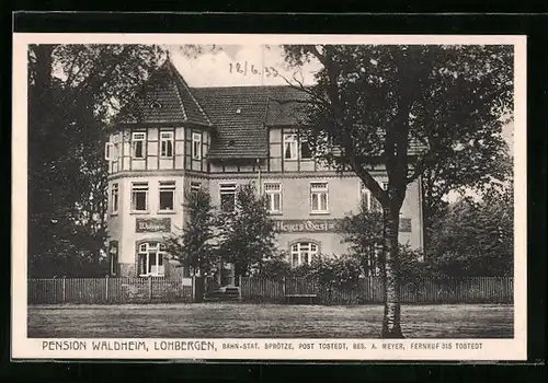 AK Lohbergen, Pension Waldheim